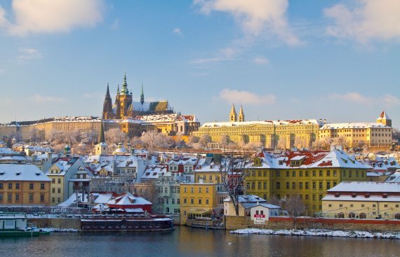 Praag winter
